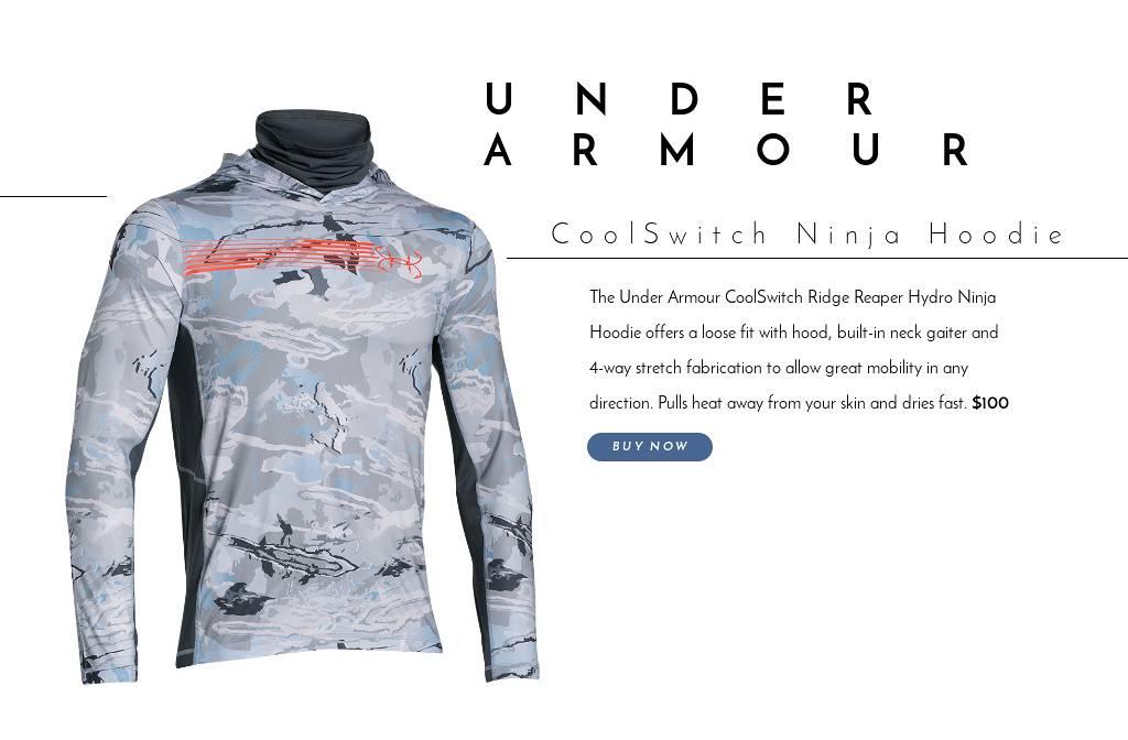 under armour coolswitch hoodie