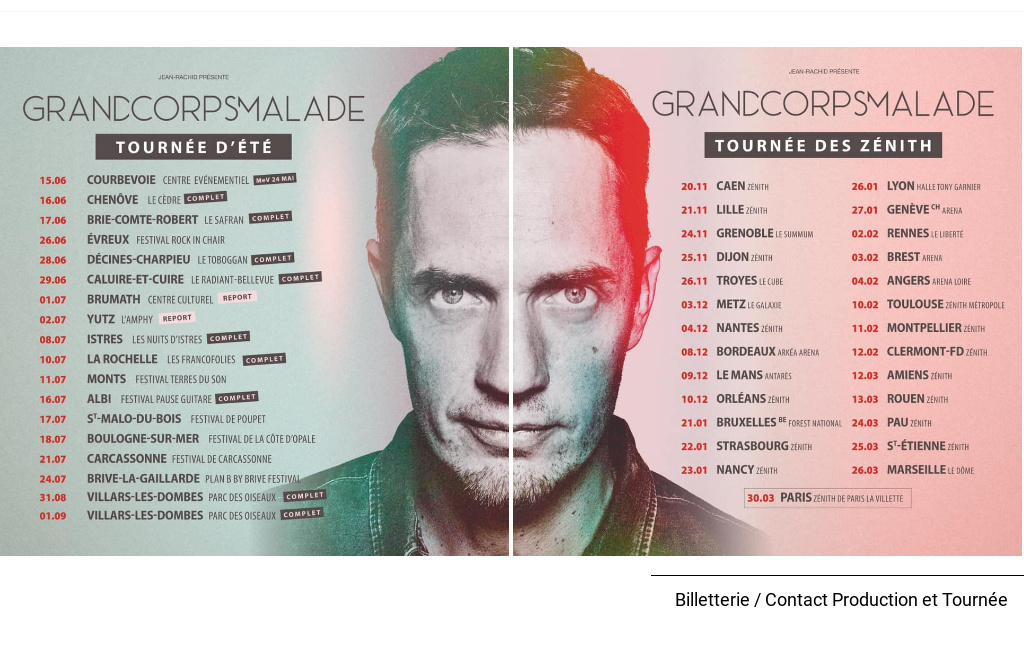 Grand Corps Malade Mesdames — Concerts