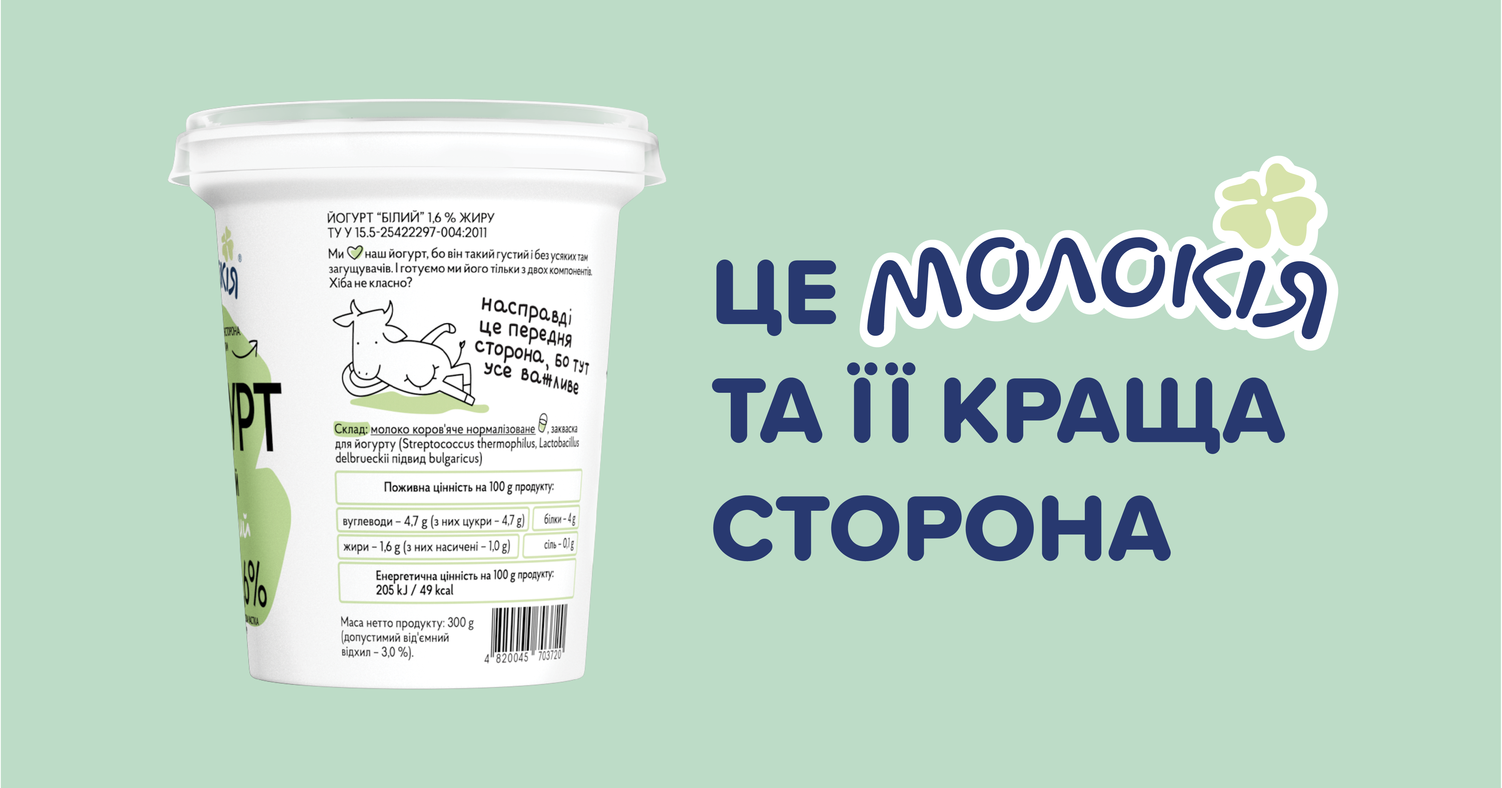 Це Молокія та її краща сторона