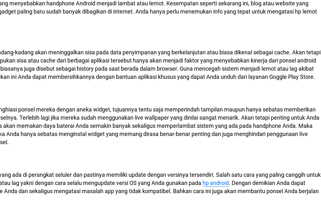 Cara Memperbaiki Data Seluler Lemot - Simak Gambar Berikut