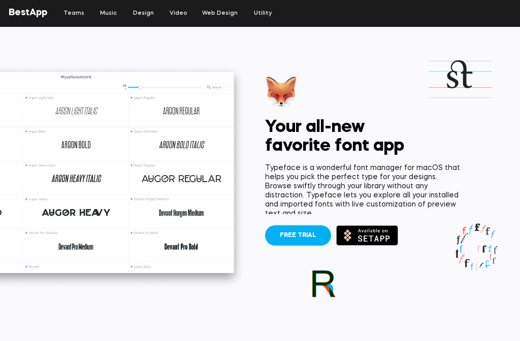 Typeface is a wonderful font manager for macOS that helps you pick the ...