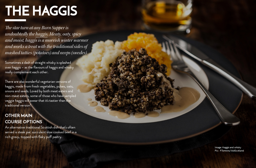 Burns Night Guide — The Haggis