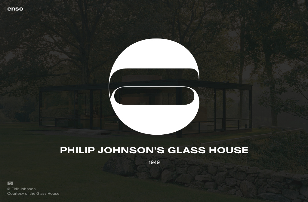 Architects’ Own Houses — Philip Johnson’s Glass House