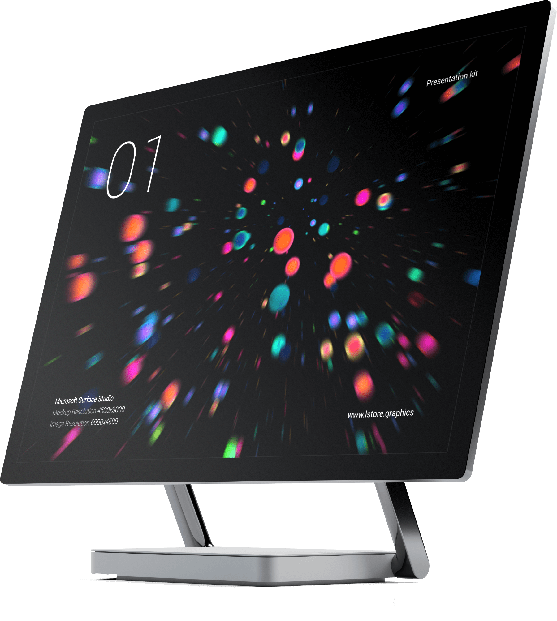 Download Presentation Kit Microsoft Surface Studio Mockups