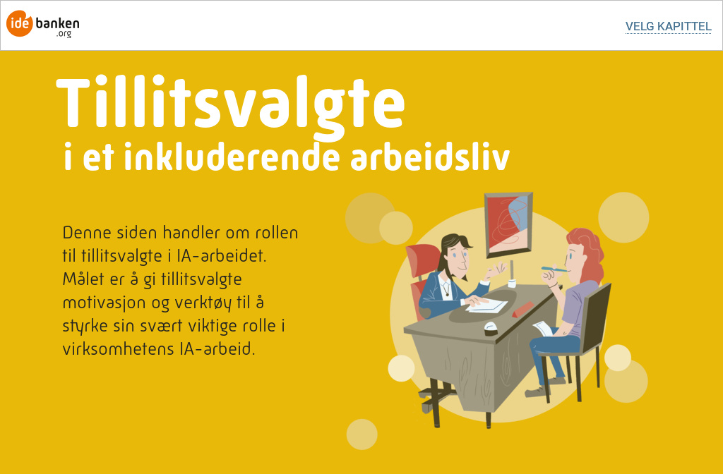 Tillitsvalgte I Et Inkluderende Arbeidsliv