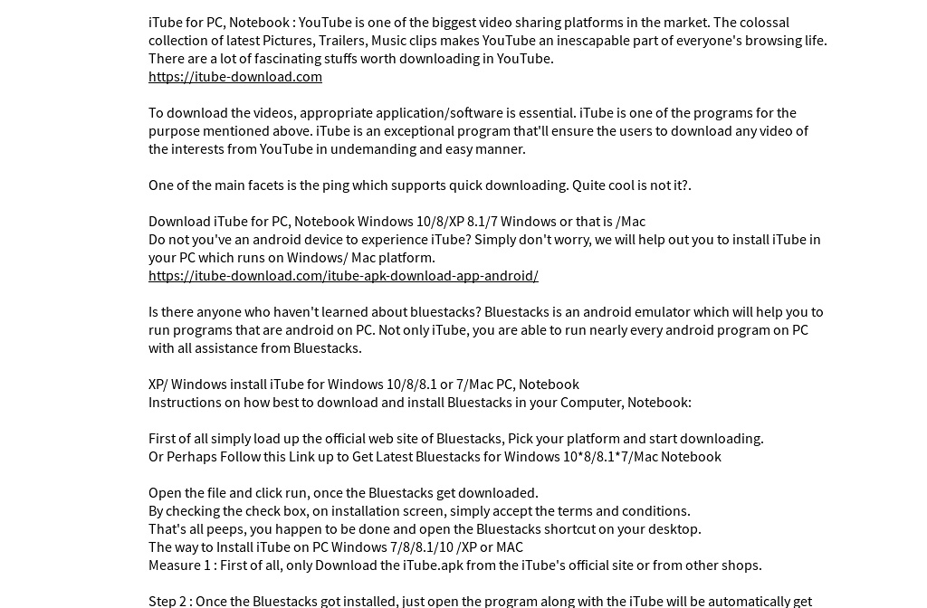 Download itube for mac