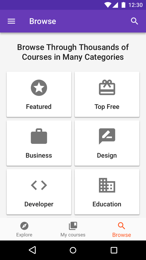 material design kit app templates android layout design template