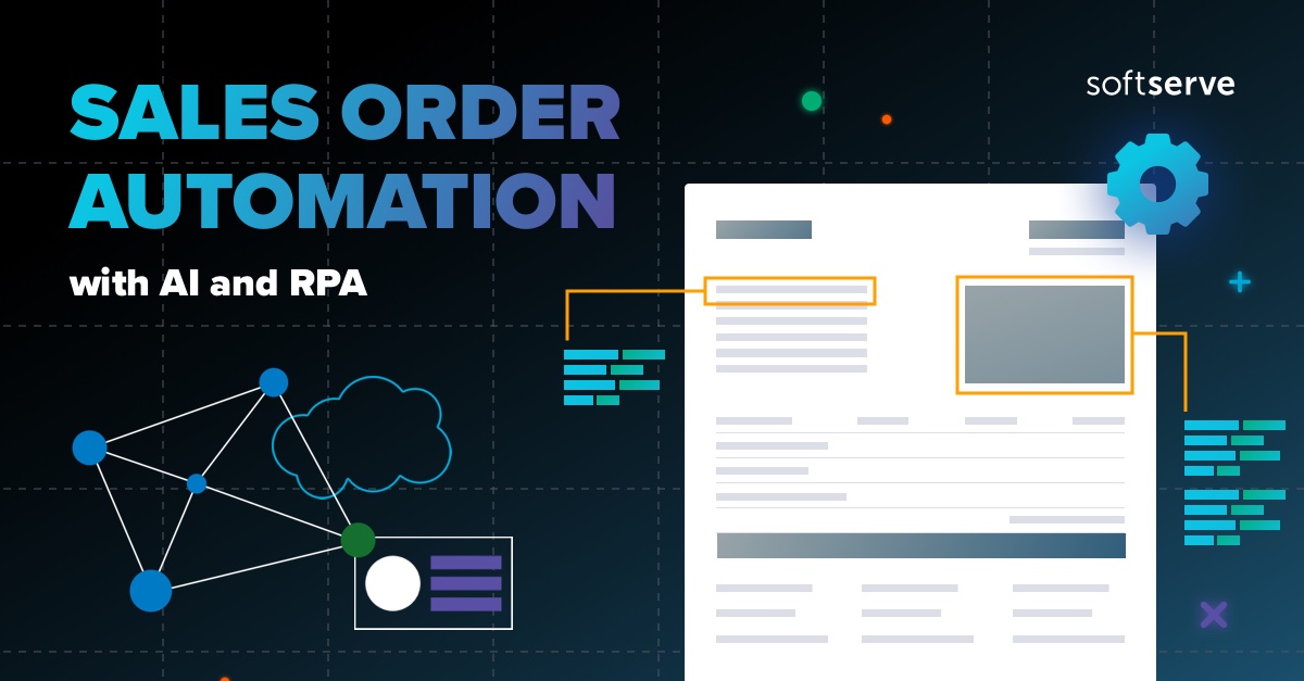 Sales Order Automation with AI and RPA