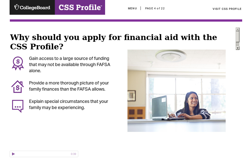 Why You Should Apply For Financial Aid With The CSS Profile | College Board