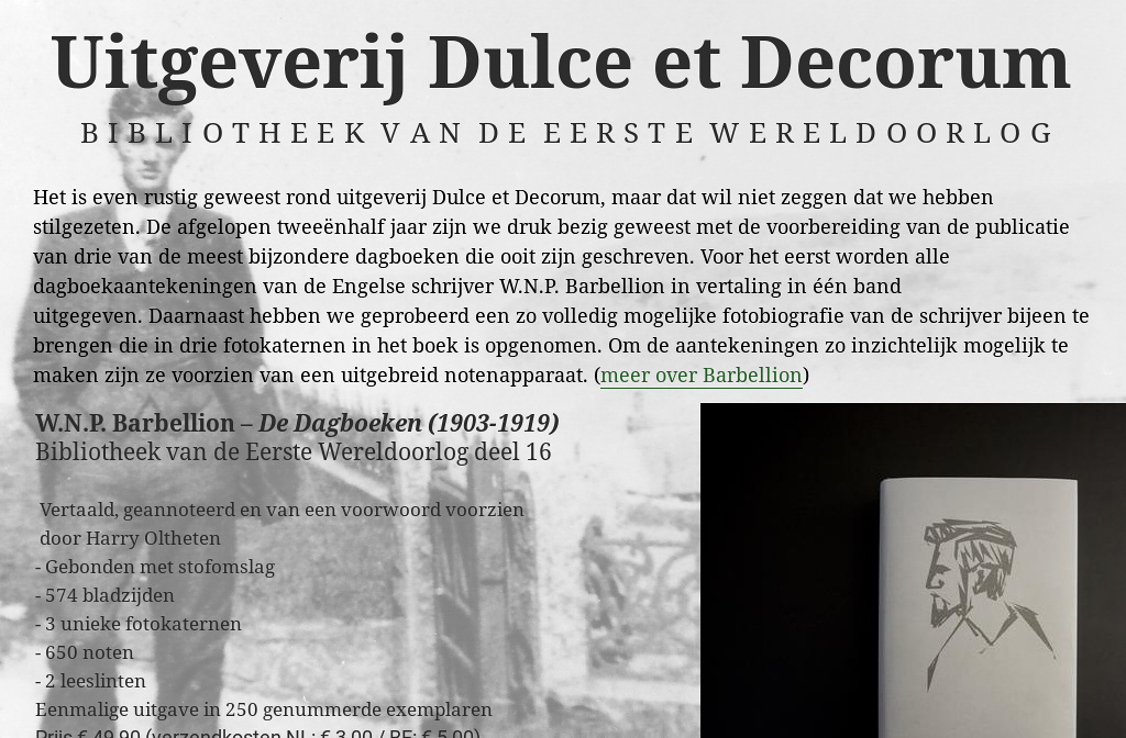 (c) Dulce-et-decorum.nl