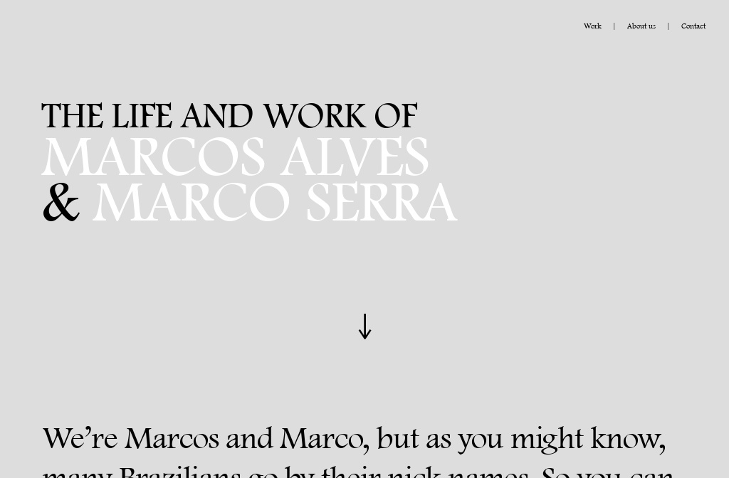 marco serra / marcos alves