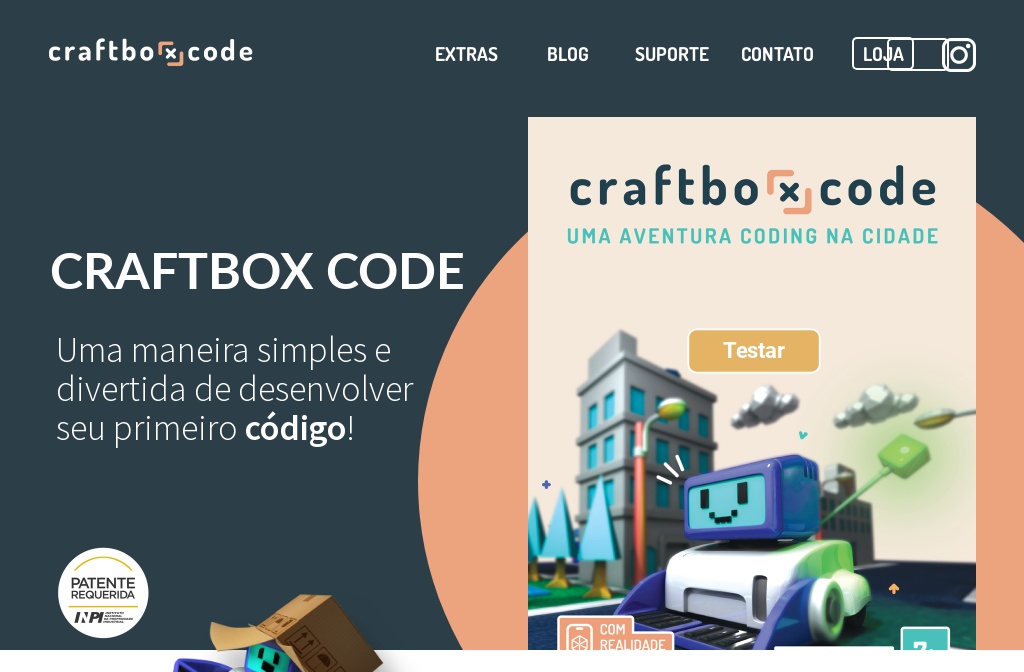 Craftbox — Principal Teste