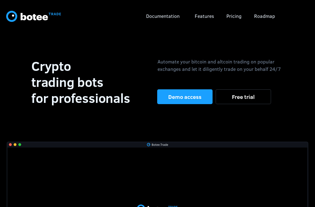 Botee Trade Srypto Trading Bots For Professionals