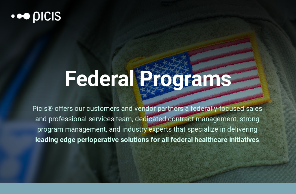 Federal programs infographic