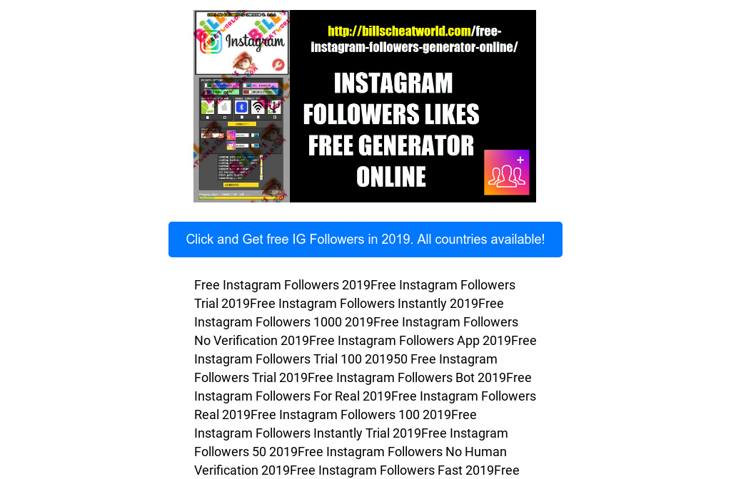  - free followers for instagram no verification