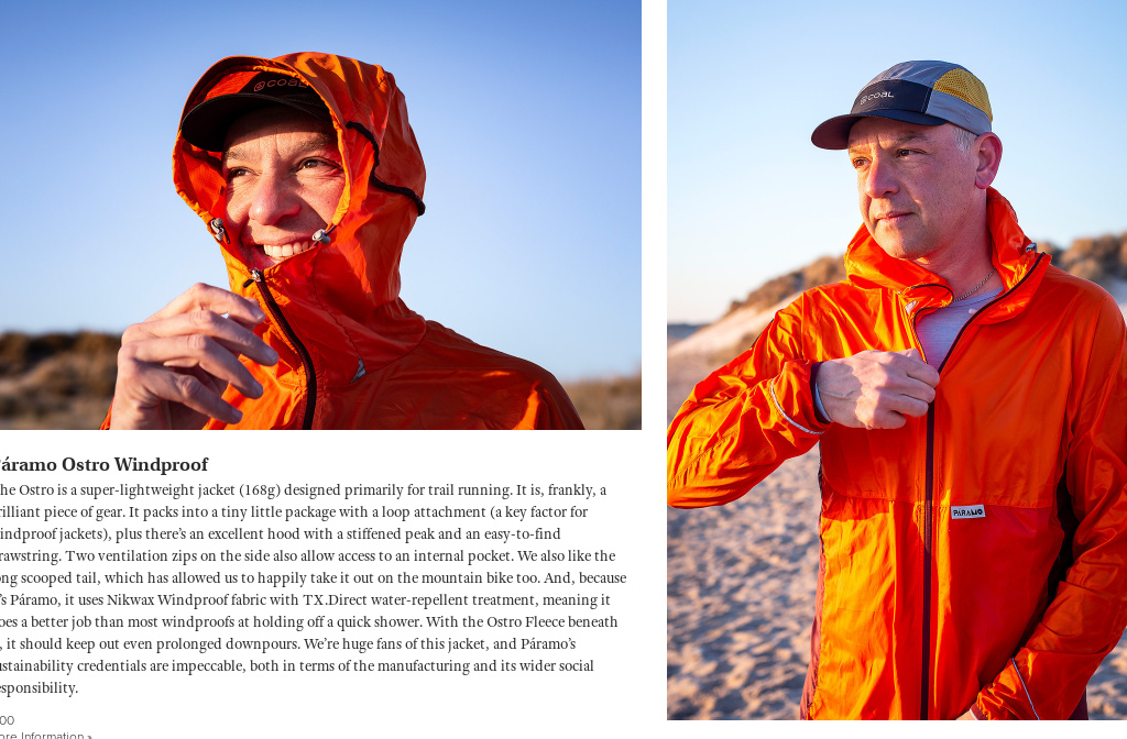 paramo ostro windproof