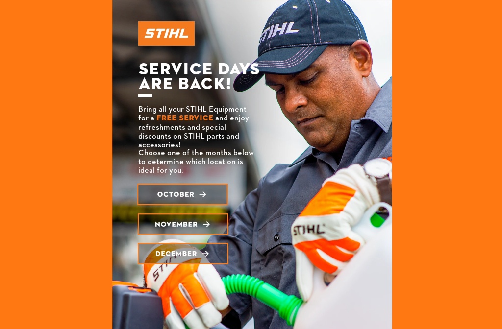 Stihl service days