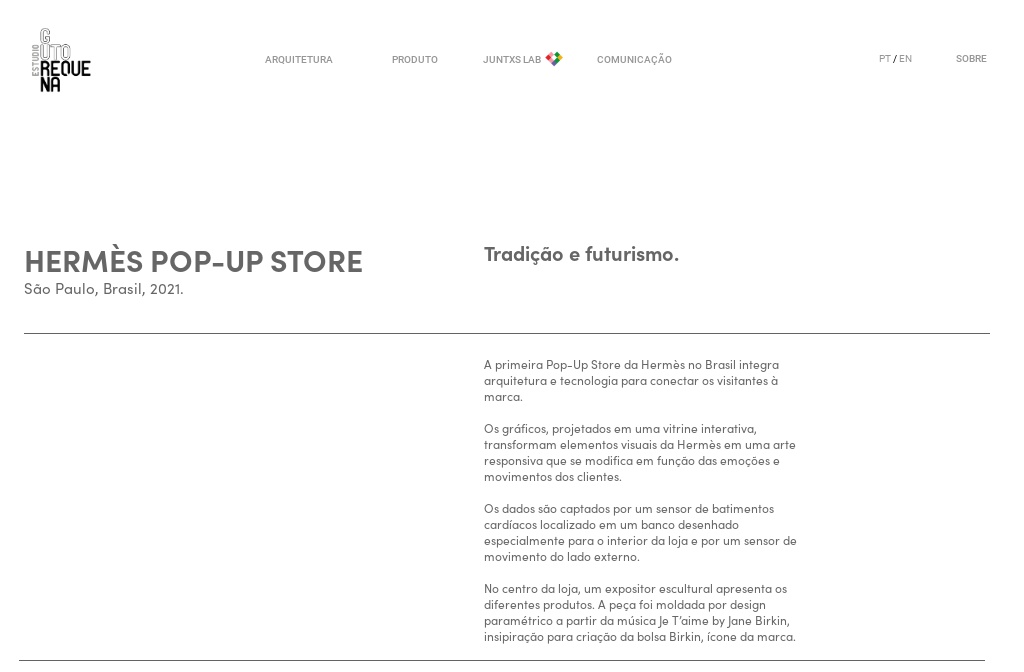 Pop-Up Store Hermès, Estudio Guto Requena