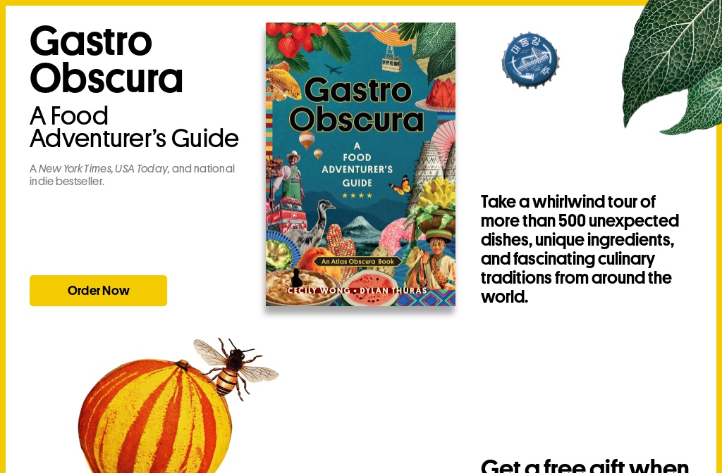 Gastro Obscura: A Food Adventurer's Guide