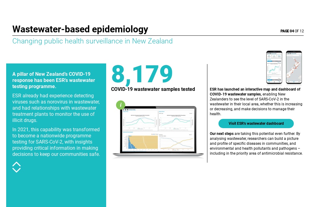 Wastewaterbased epidemiology changing public health surveillance in
