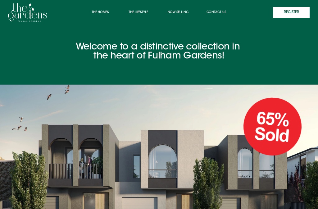 Townhomes for Sale in Fulham Gardens The Gardens Between the City