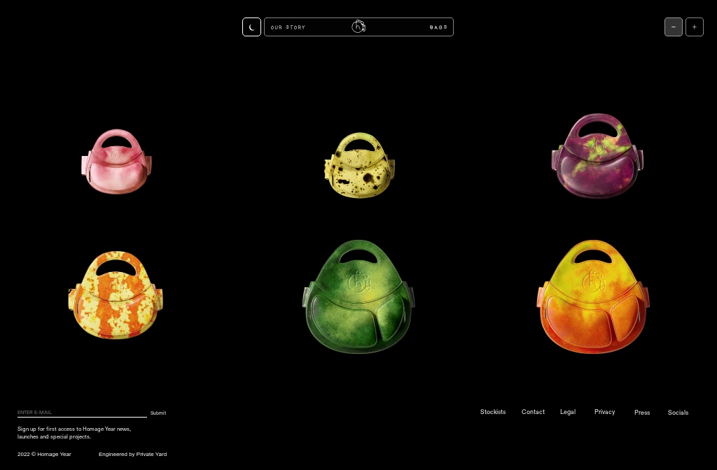 Homage Year — Bags