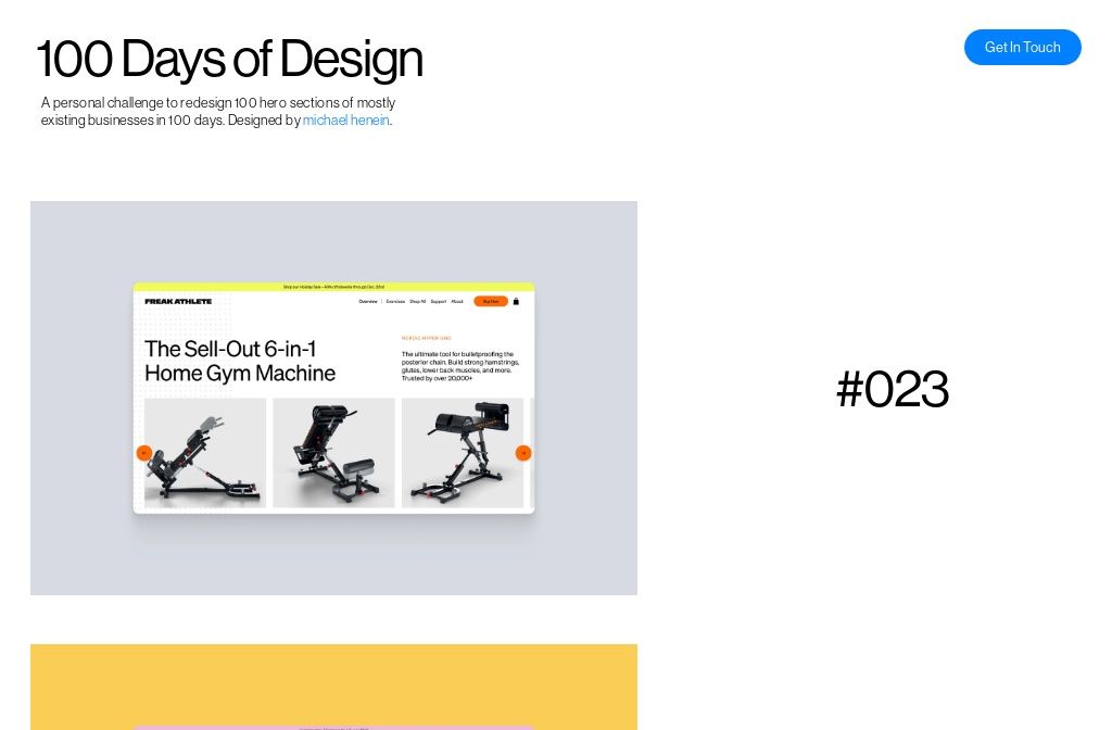 Thumbnail of 100 Days of Design